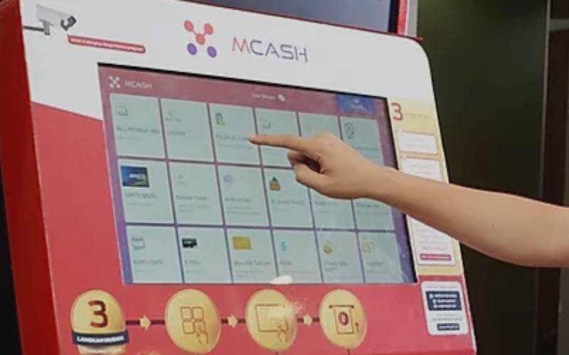 Digital Kiosk M Cash/mcash.id