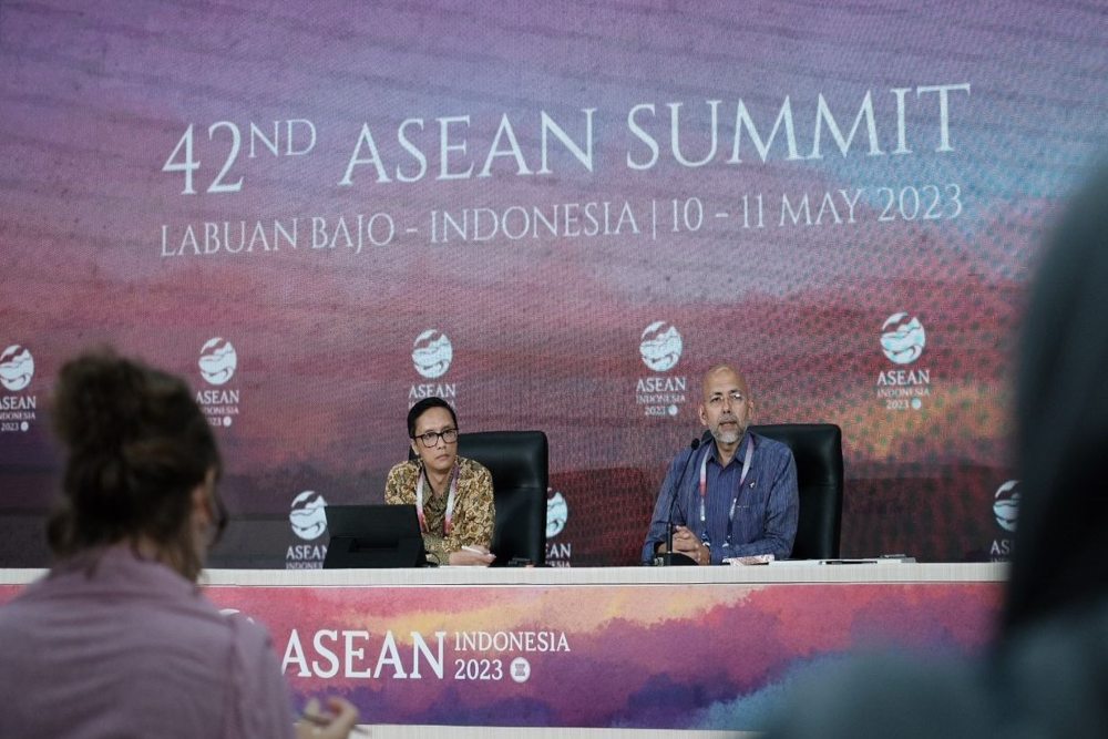  Sejumlah Prioritas Keketuaan Asean Indonesia Dibahas Pejabat Senior di KTT Ke-42 Asean