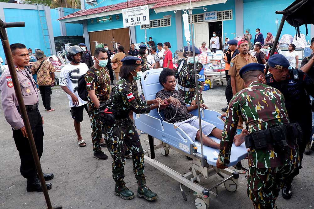  RSUD Abepura di Kota Jayapura Papua Terbakar, Pasien Berhamburan Menyalamatkan Diri