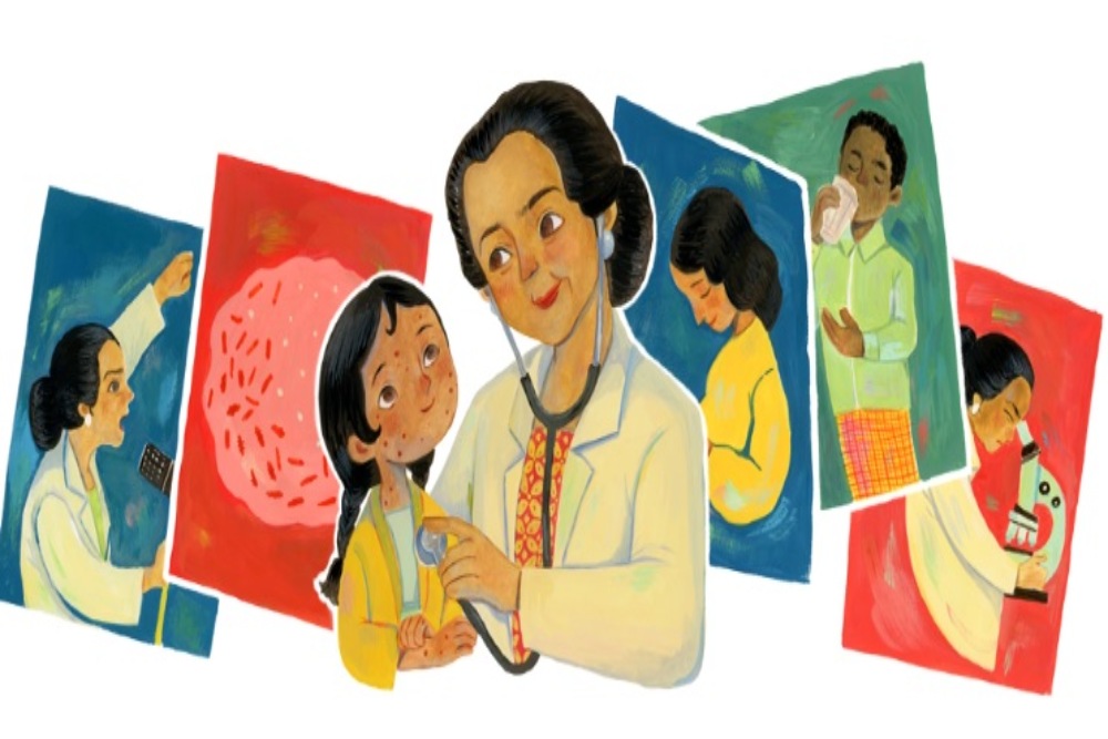  Google Doodle Hari Ini Peringati Ulang Tahun ke-106 Prof. Dr. Sulianti Saroso
