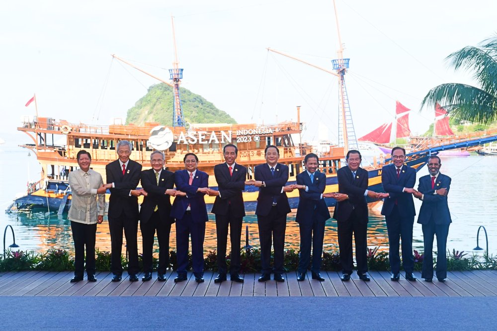 Para kepala negara anggota Asean menghadiri KTT ke-42 Asean di Labuan Bajo NTT, yang resmi dibuka Presiden RI Joko Widodo, Rabu (10/5/2023)./Istimewa
