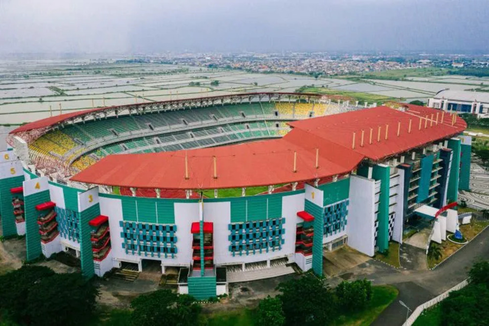 Stadion Gelora Bung Tomo Surabaya./Antara-Diskominfo Surabaya.