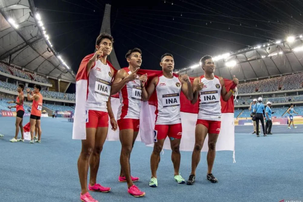  Mantap Nih! Tim Atletik Indonesia Sudah Lampaui Target Emas di Sea Games 2023