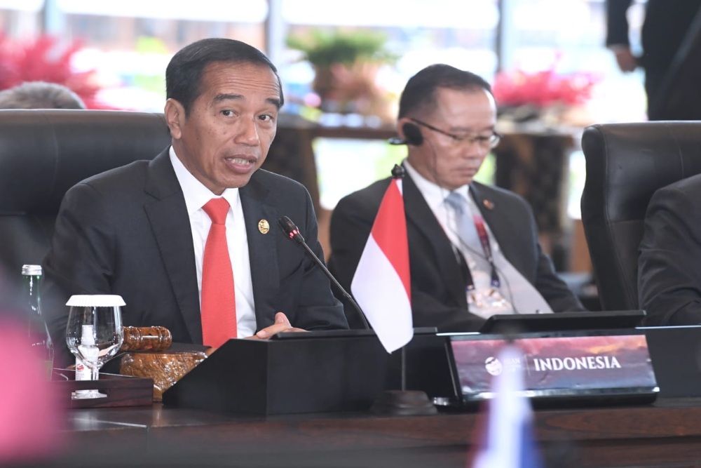  Jokowi Sebut Kerja Sama Indonesia, Malaysia, dan Thailand di Asean Jadi Segitiga Emas