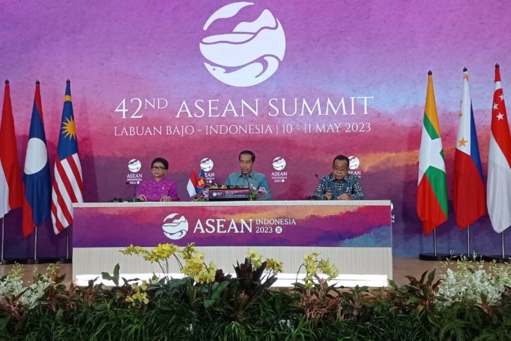  Jokowi Umumkan Kesimpulan Hasil KTT ke-42 Asean 2023