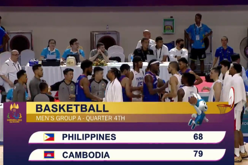  Selamat, Tim Basket "United States of Cambodia" Kalahkan Filipina di SEA Games 2023