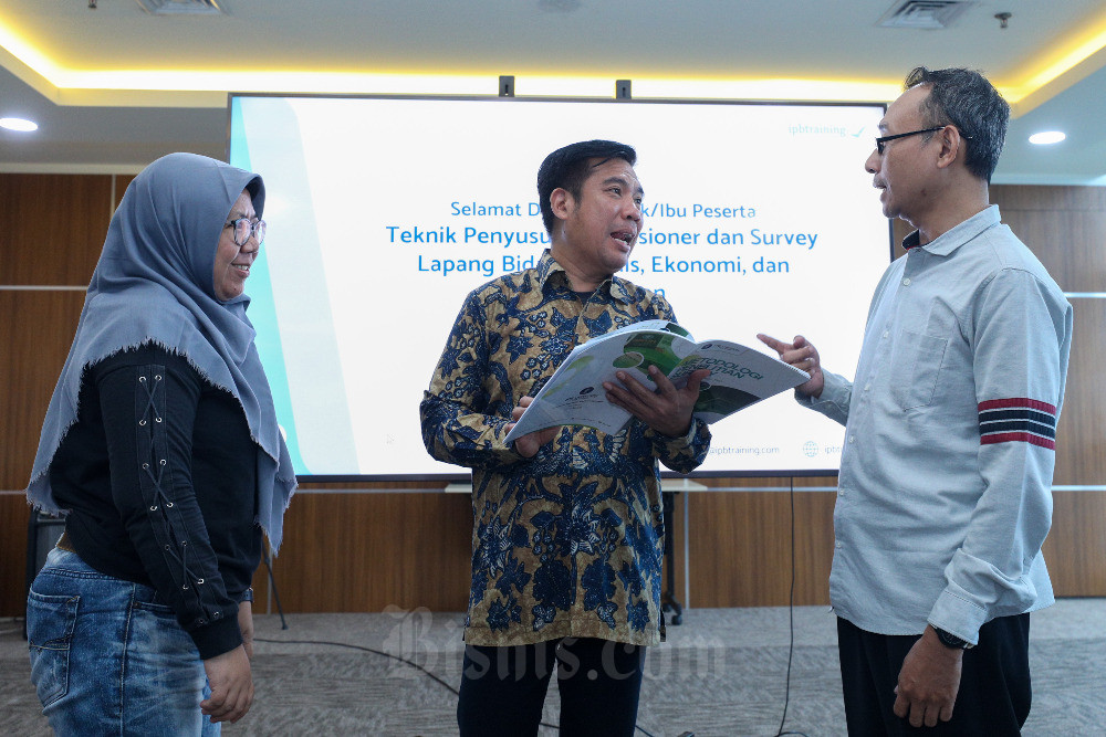  Bisnis Indonesia Gelar Pelatihan Teknik Penyusunan Kuesioner dan Survey Lapang