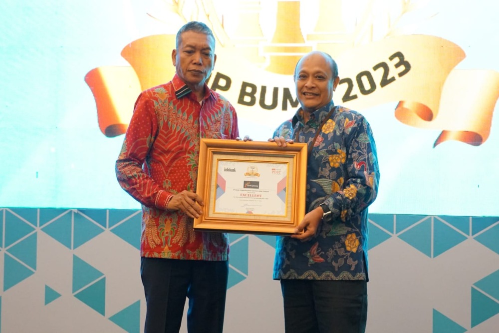  Bank Jateng Raih Penghargaan Infobank Top BUMD 2023