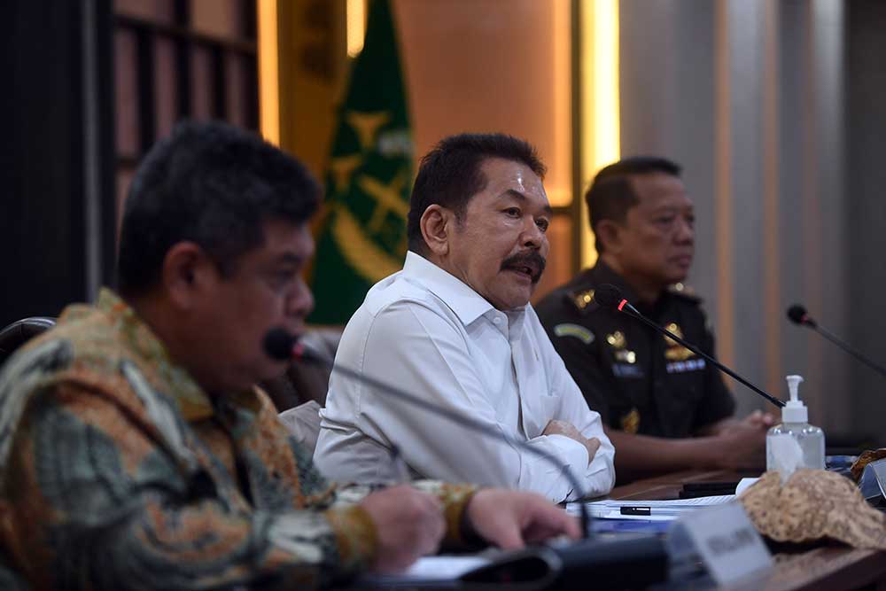  Jaksa Agung ST Burhanudin Berikan Keterangan Terkait Kasus Korupsi Penyediaan BTS