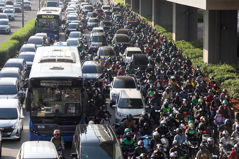  Kemacetan di Jakarta Mengakibatkan Kerugian Ekonomi Sebesar Rp71,4 Triliun