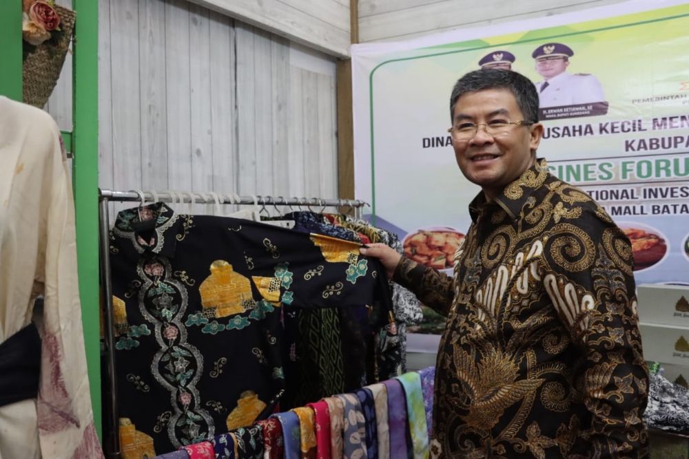 Produk UMKM Sumedang Mejeng di Batam ITT Expo 2023