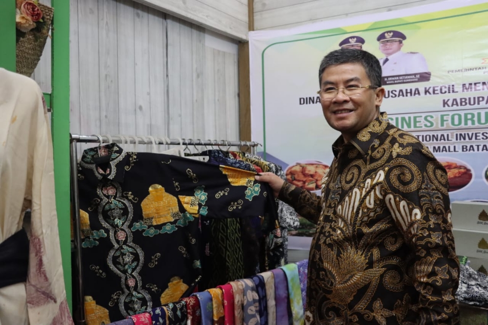  Produk UMKM Sumedang Mejeng di Batam ITT Expo 2023