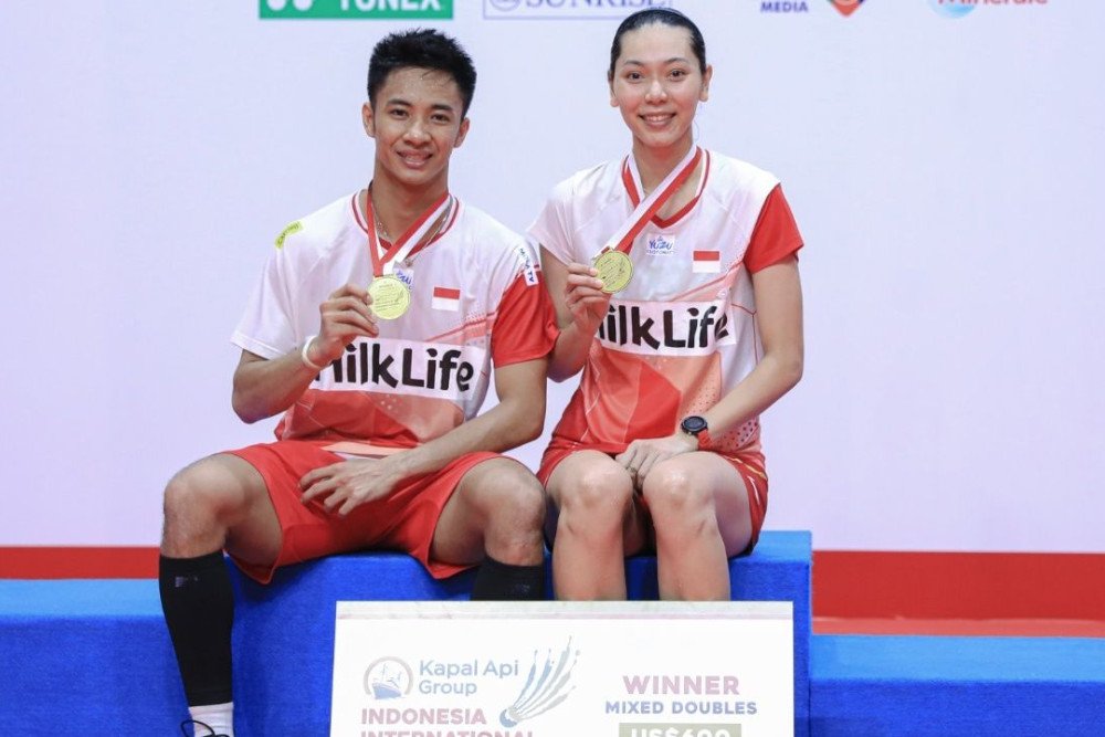  Hasil Piala Sudirman 2023: Dejan/Gloria Tumbang, Indonesia 0-1 Thailand