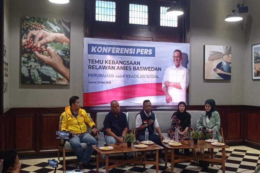  Relawan Tak Persoalkan Cawapres, yang Penting Anies Menang Pilpres 2024