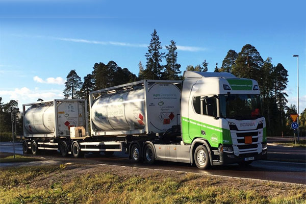 Truk Scania berbahan bakar bioethanol. /Volskwagen