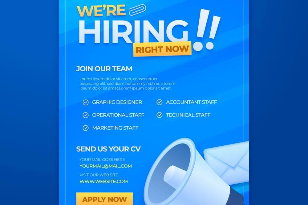  Contoh Iklan Lowongan Pekerjaan Paling Efektif dan Elemen Pentingnya