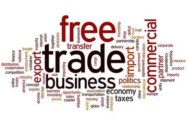 Ilustrasi perdagangan bebas/Istimewa