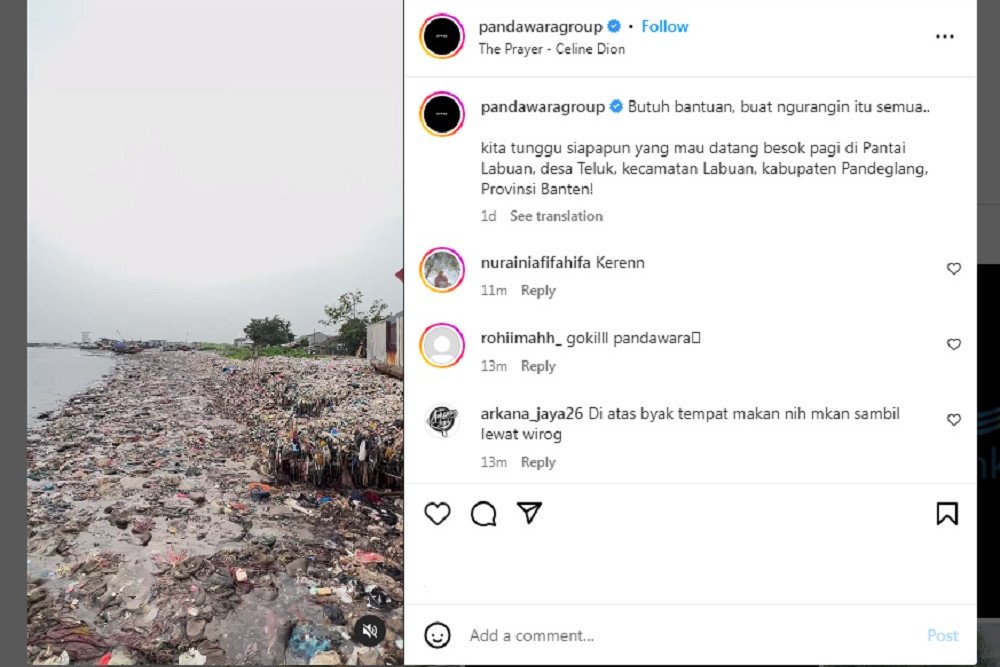  Viral Pantai Terkotor di Indonesia, Sampahnya Lebih dari 1000 Karung