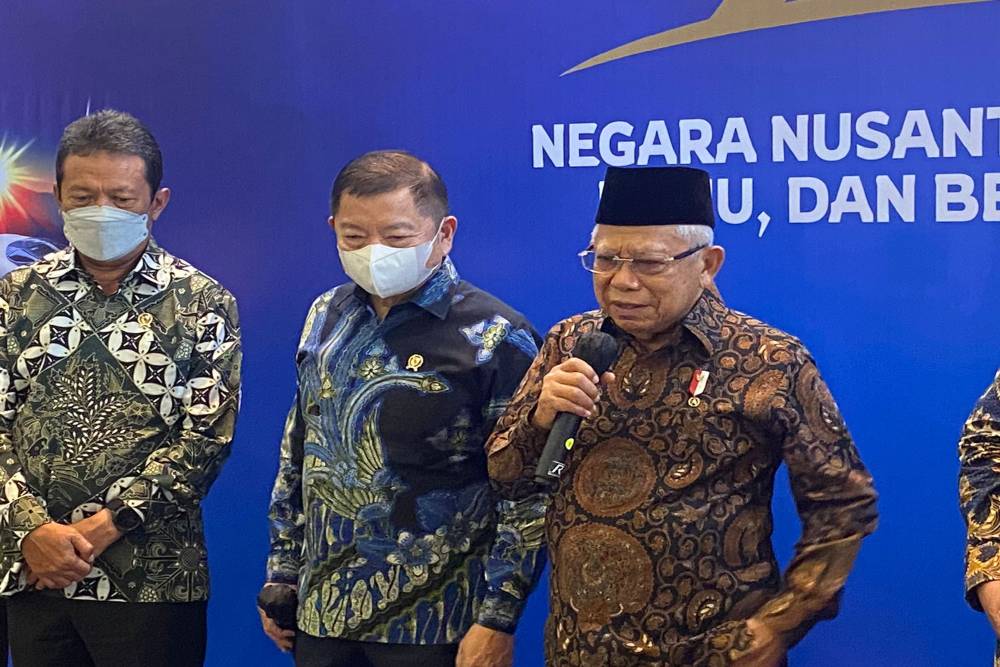  Maruf Amin Minta Menteri Kabinet Indonesia Maju Jangan Sibuk Pemilu 2024