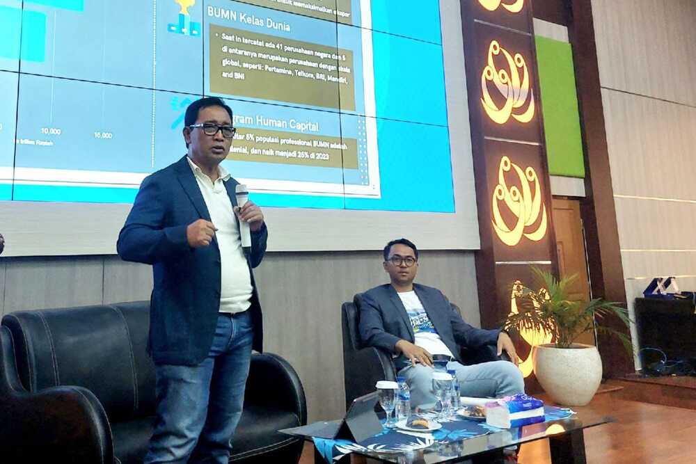  Bisnis Indonesia Goes to Campus 2023, Tawarkan Navigasi Baru ke Mahasiswa