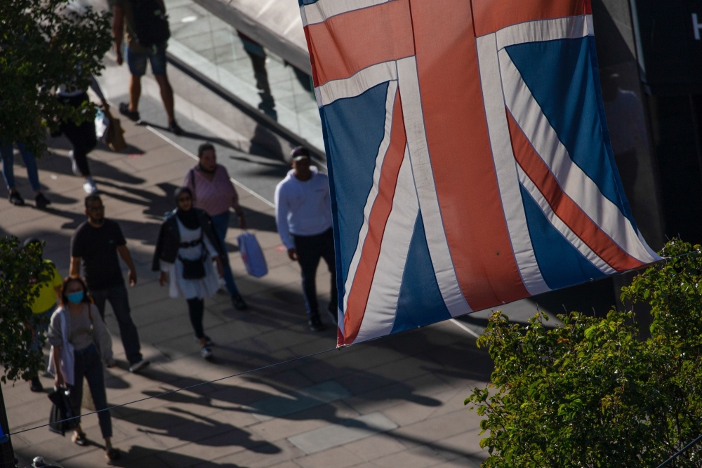 Bendera Inggris./Bloomberg