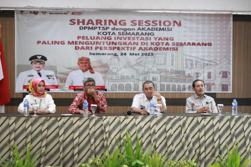 Foto: Kota Semarang Gandeng Akademisi Gali Peluang Investasi Anyar