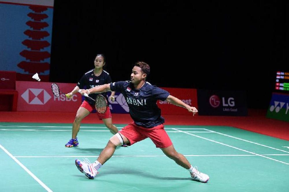 Rehan Naufal Kusharjanto/Lisa Ayu Kusumawati. Hasil Malaysia Masters 2023: Relis dan Deglo Gagal ke Perempat Final / PBSI