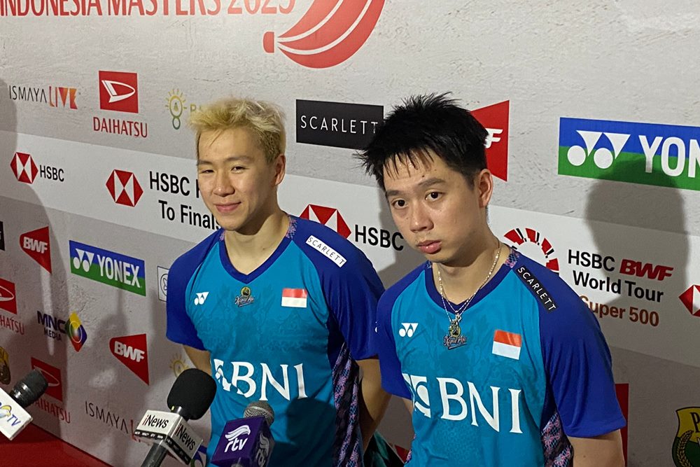  Malaysia Masters 2023, Markus/Kevin Ingin Bermain Lebih Baik di 16 Besar