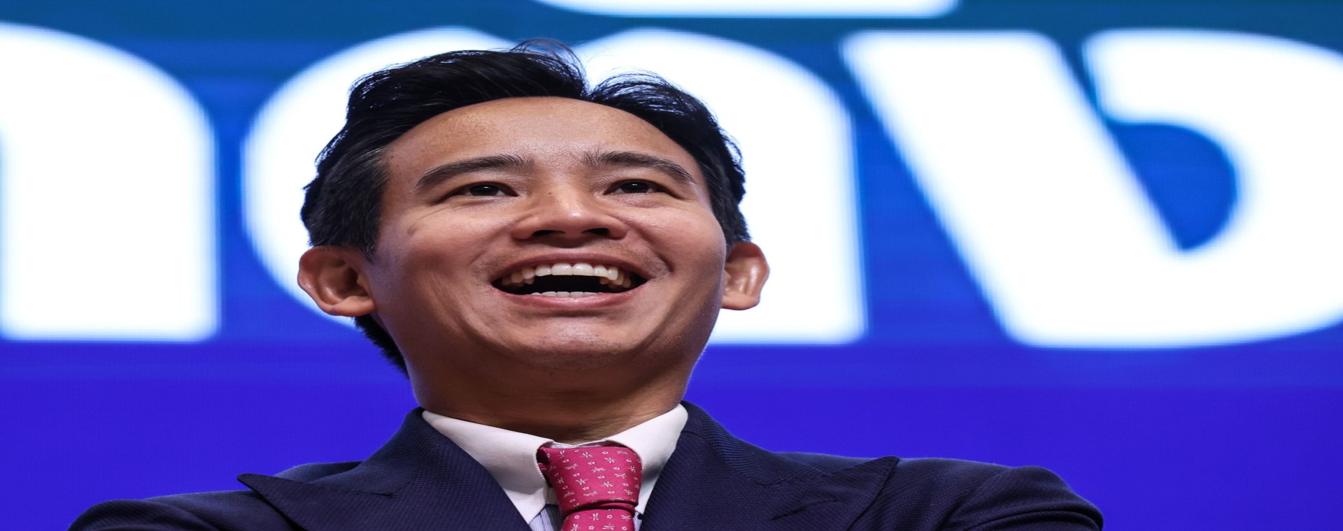 Ketua Partai Move Forward (MVP) Pita Limjaroenrat menjadi calon Perdana Menteri Thailand setelah partainya memenangkan kursi mayoritas dalam pemilu yang berlangsung 14 Mei 2023./Bloombberg