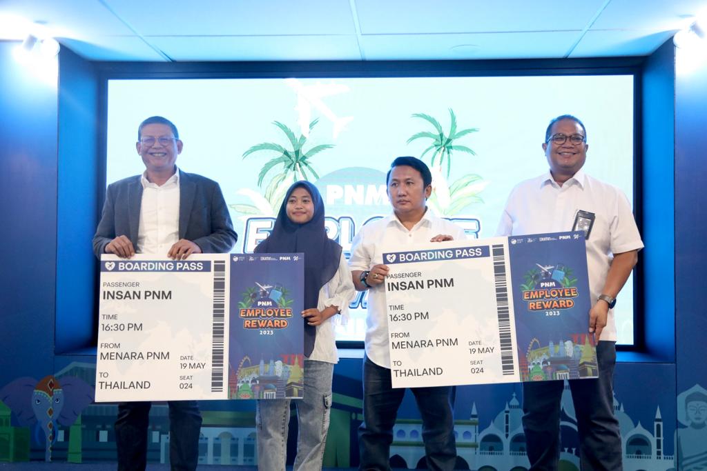PNM Berikan Reward Wisata Kepada Ratusan Karyawan Inspiratif