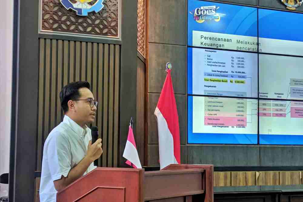  Bisnis Indonesia Goes To Campus 2023 : Ini Saran Bank Mandiri bagi Milenial