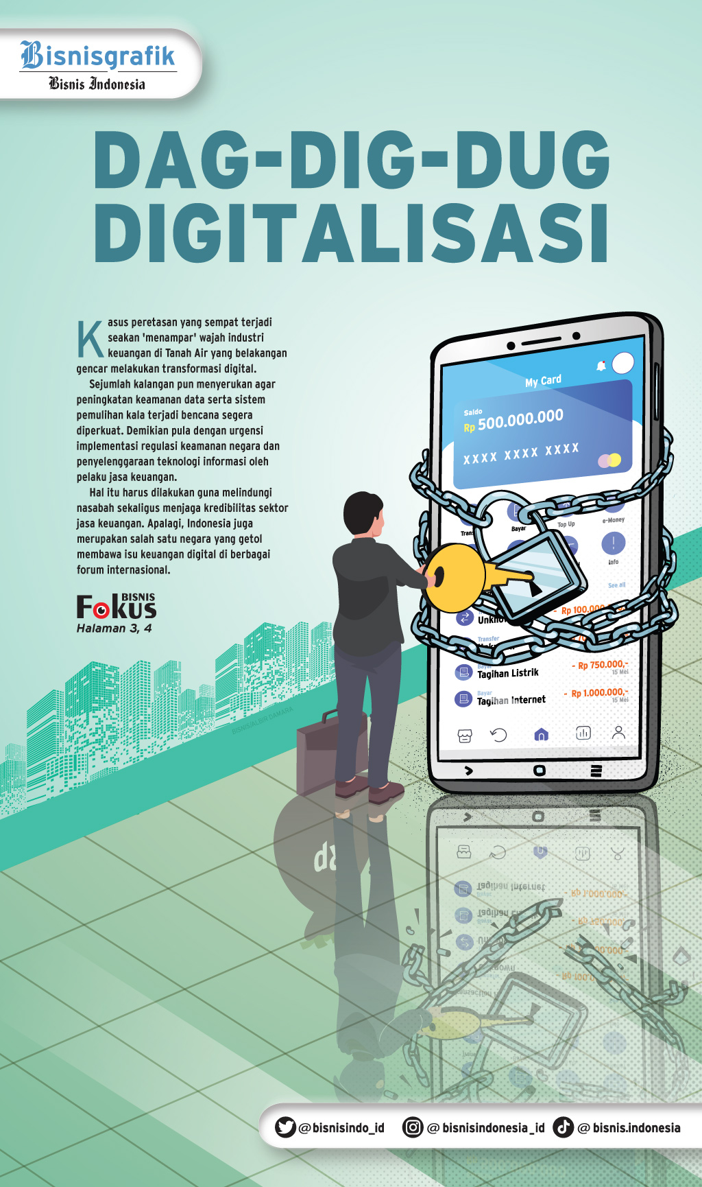INDUSTRI KEUANGAN : Dag-Dig-Dug Digitalisasi