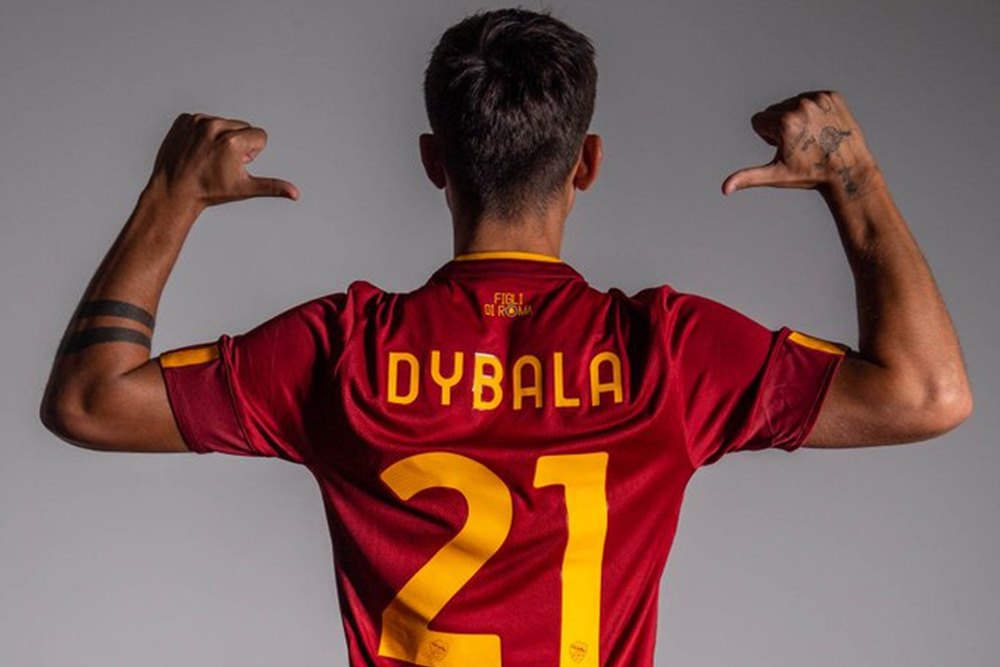 Pemain AS Roma, Paulo Dybala/Twitter