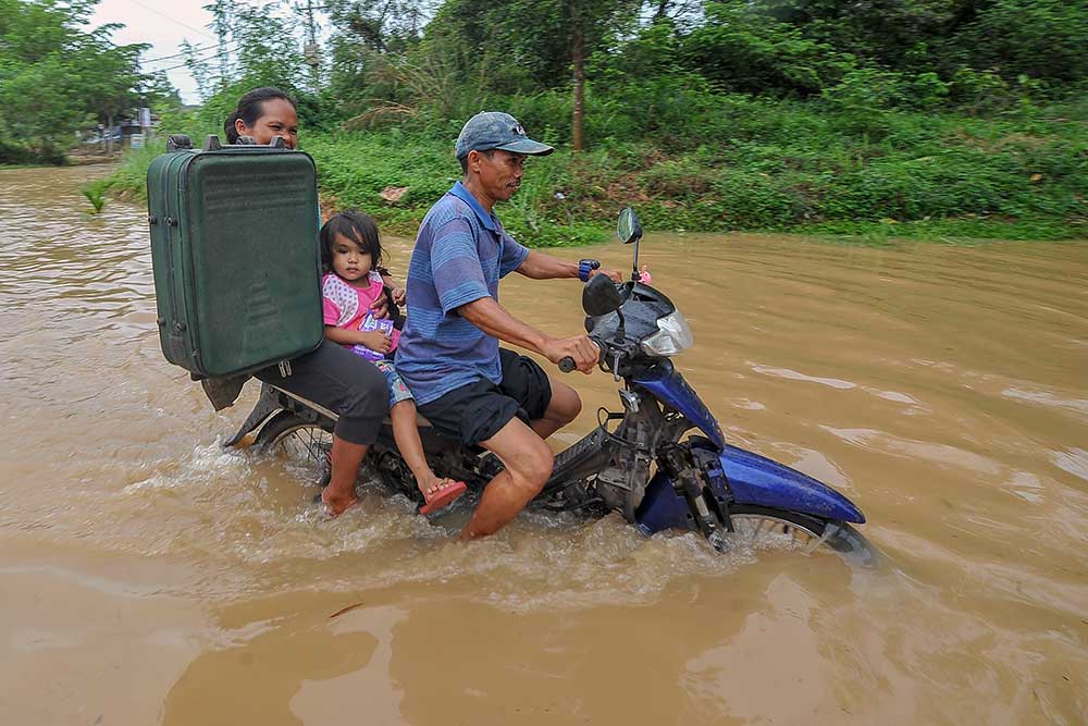  Buruknya Sistem Drainase di Jambi Membuat Sejumlah Wilayah Terendam Banjir