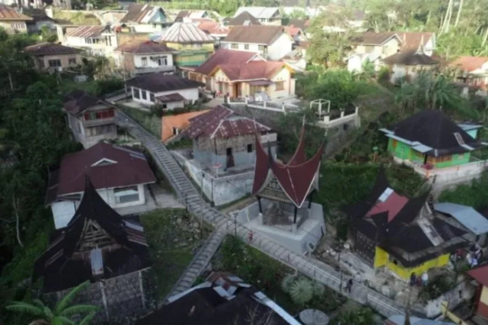  Desa Terindah Nagari Tuo Pariangan Punya Tampilan Baru