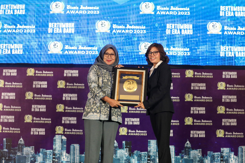  Bank Sumut Raih Penghargaan Outstanding Innovative IT Bisnis Indonesia Award 2023