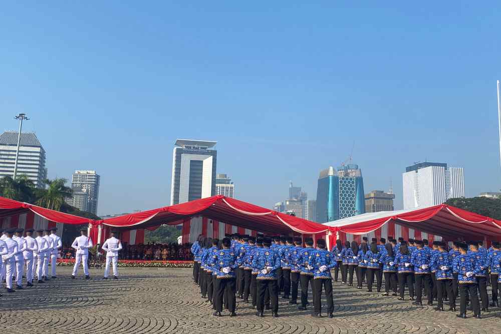  Jokowi Upacara Hari Lahir Pancasila 2023 di Monas, Ini Daftar Pejabat yang Hadir