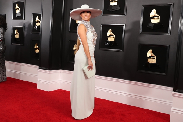Jennifer Lopez menghadiri Grammy Awards, 10 Fabruari 2019/Reuters