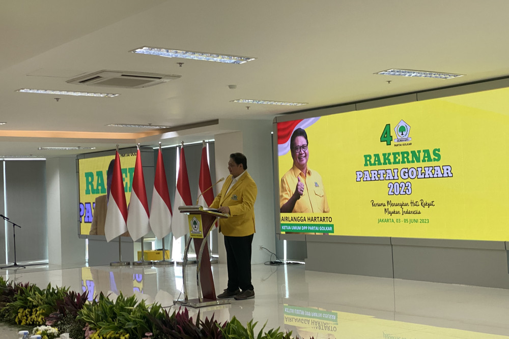  Airlangga Tegaskan Golkar Tetap Dukung Pemilu Terbuka!