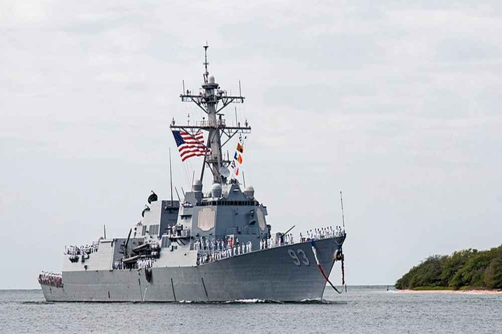 USS Chung Hoon, kapal perang AS yang kechina-chinaan.