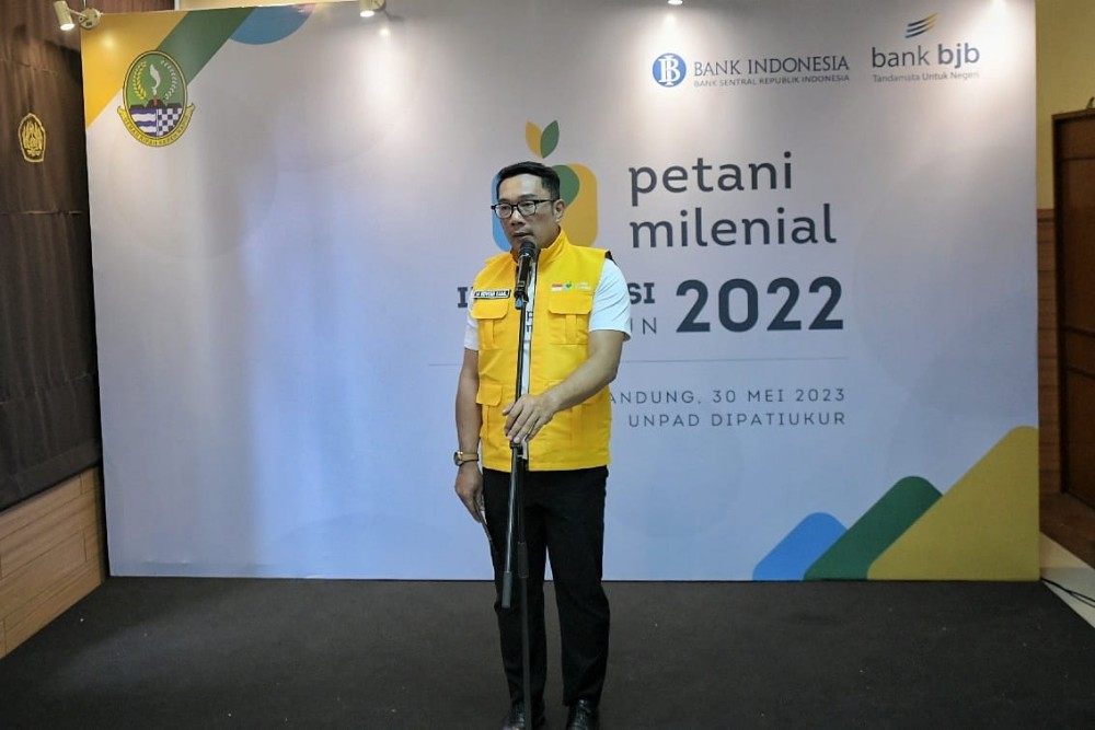  Ridwan Kamil Pastikan Program Petani Milenial akan Diwariskan ke Gubernur Selanjutnya