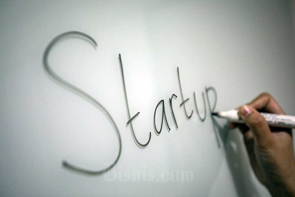 Ilustrasi Startup. Bisnis/Arief Hermawan P