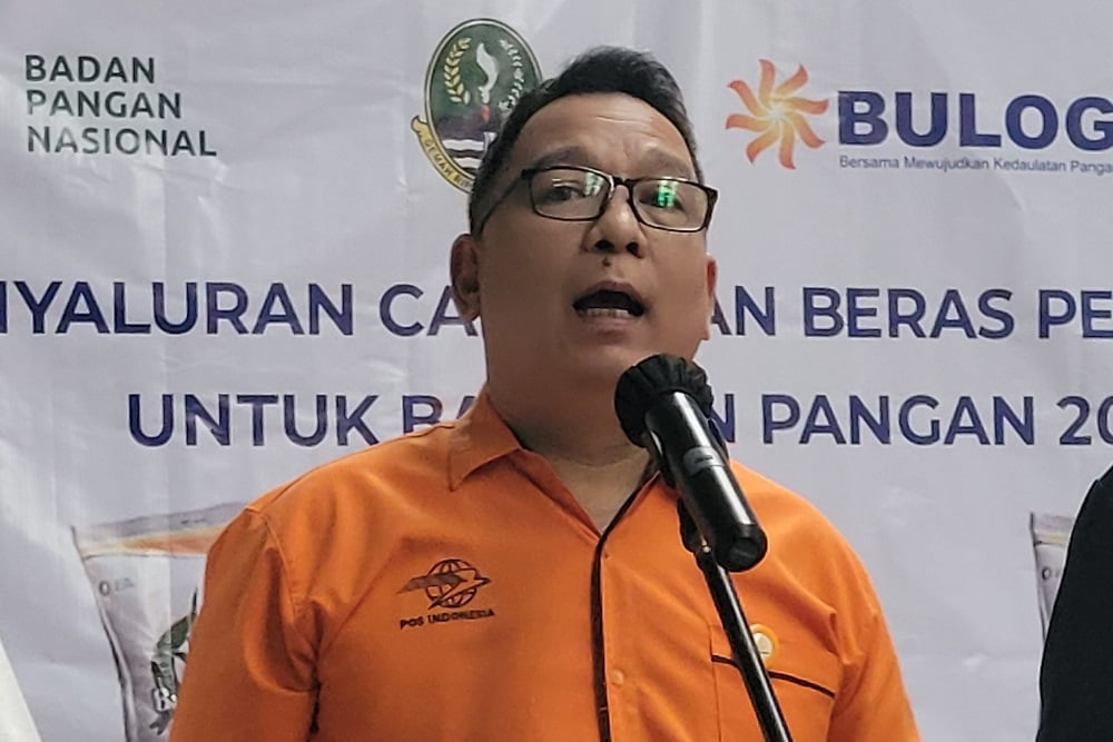 Executive Vice President PT Pos Indonesia Regional III Bandung Fahdian Yunardi Hasibuan