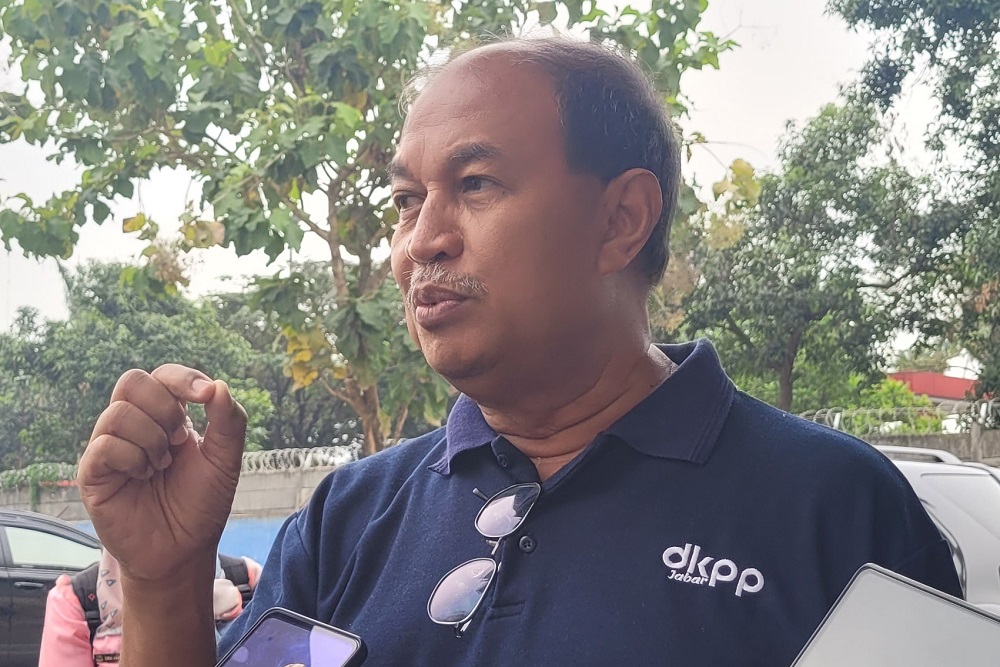 Kepala Dinas Ketahanan Pangan dan Peternakan (DKPP) Jawa Barat Moh Arifin Soedjayana 