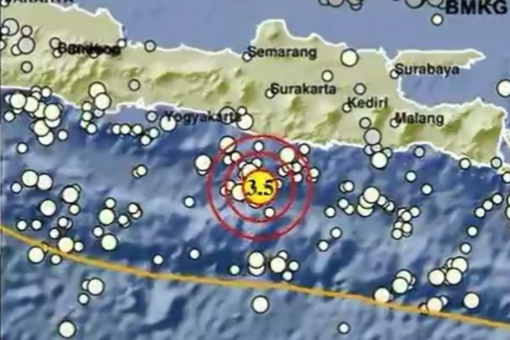 Laporan gempa susulan di Pacitan, Jawa Timur, pada Kamis, 8 Juni 2023/BMKG