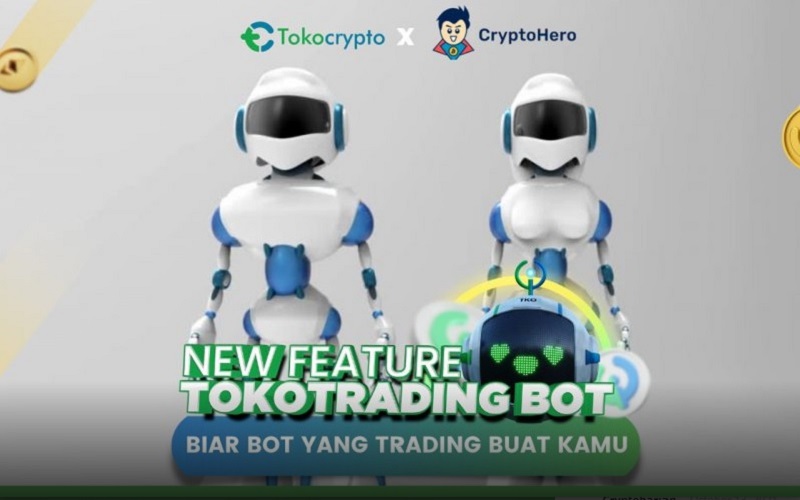 Aplikasi Robot Trading besutan TokoCrypto yang dinamakan CryptoHero/TokoCrypto