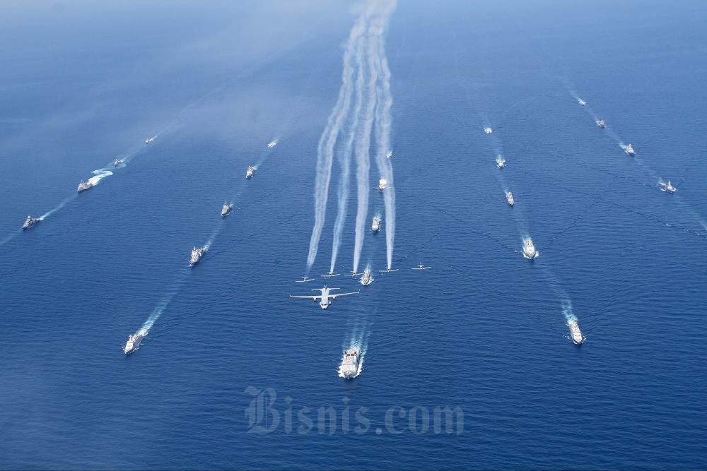  Parade Kapal Perang Menjadi Penutup Multilateral Naval Exercise Komodo 2023