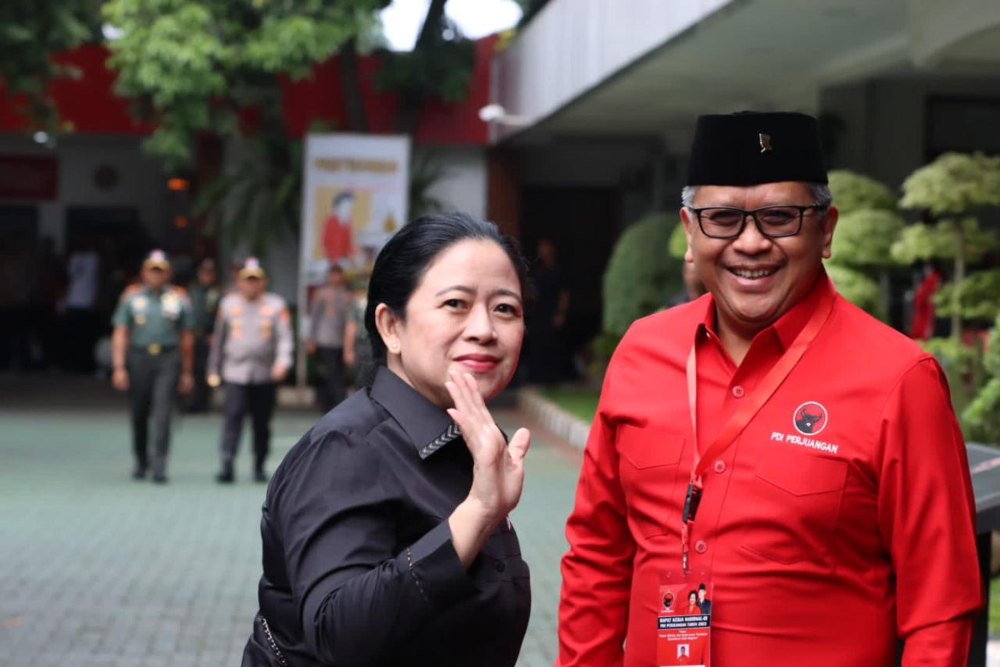 Ketua DPP PDI Perjuangan (PDIP) Puan Maharani, Selasa (6/6/2023), mempersilakan masyakarat mengartikan sendiri arah dukungan Presiden Joko Widodo (Jokowi) untuk calon presiden (capres) Ganjar Pranowo pada Pilpres 2024./Dok. PDIP
