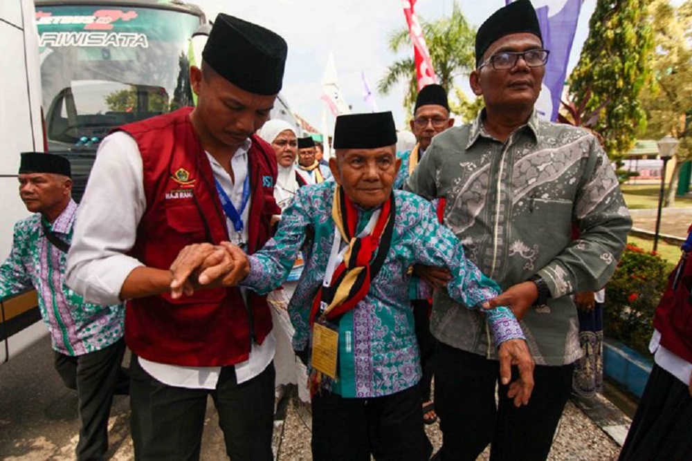  Cuaca Panas, Jemaah Haji Asal Kabupaten Cirebon Dipastikan Sehat