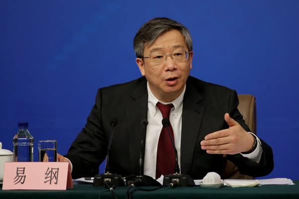 Yi Gang, Gubernur Bank Sentral China (PBOC)/Reuters
